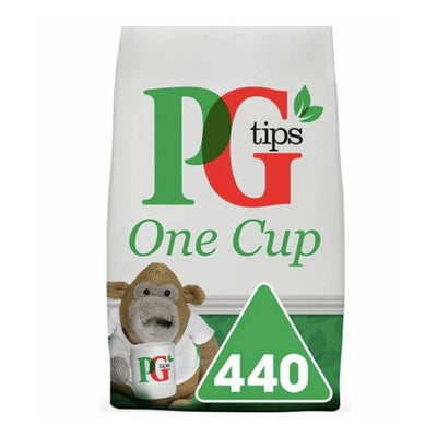 PG Tips One Cup Pyramid Tea Bags (440 Pack)