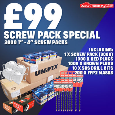 £99 Screw Pack Special
