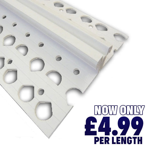 White 2.5Mtr Movement Bead (Only £4.99 a length) RRP £6.99