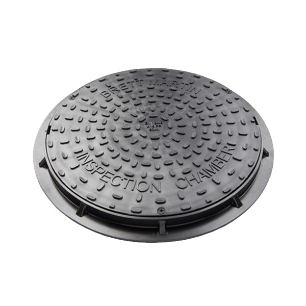 Manhole Plastic Cover (Rounded)